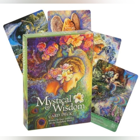 FREE CRYSTALS!! + NEW Mystical Wisdom Card Deck by Gaye Guthrie & Josephine Wall - Picture 9 of 9